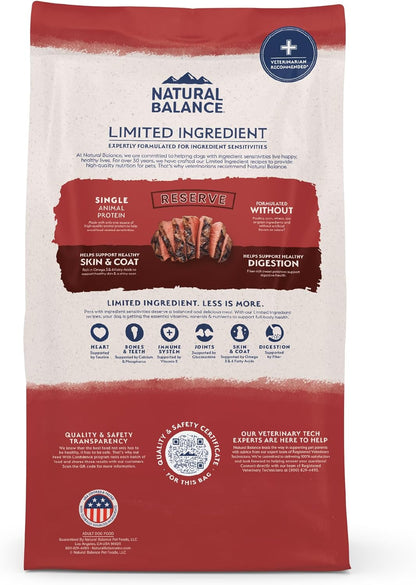 Limited Ingredient Diet Sweet Potato & Bison| Adult Grain-Free Dry Dog Food | 12-Lb. Bag