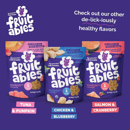 Crunchy Cat Treats | Healthy Cat Treats with Limited Ingredients | Low Calorie | 2.5 Ounces