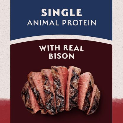 Limited Ingredient Diet Sweet Potato & Bison| Adult Grain-Free Dry Dog Food | 12-Lb. Bag
