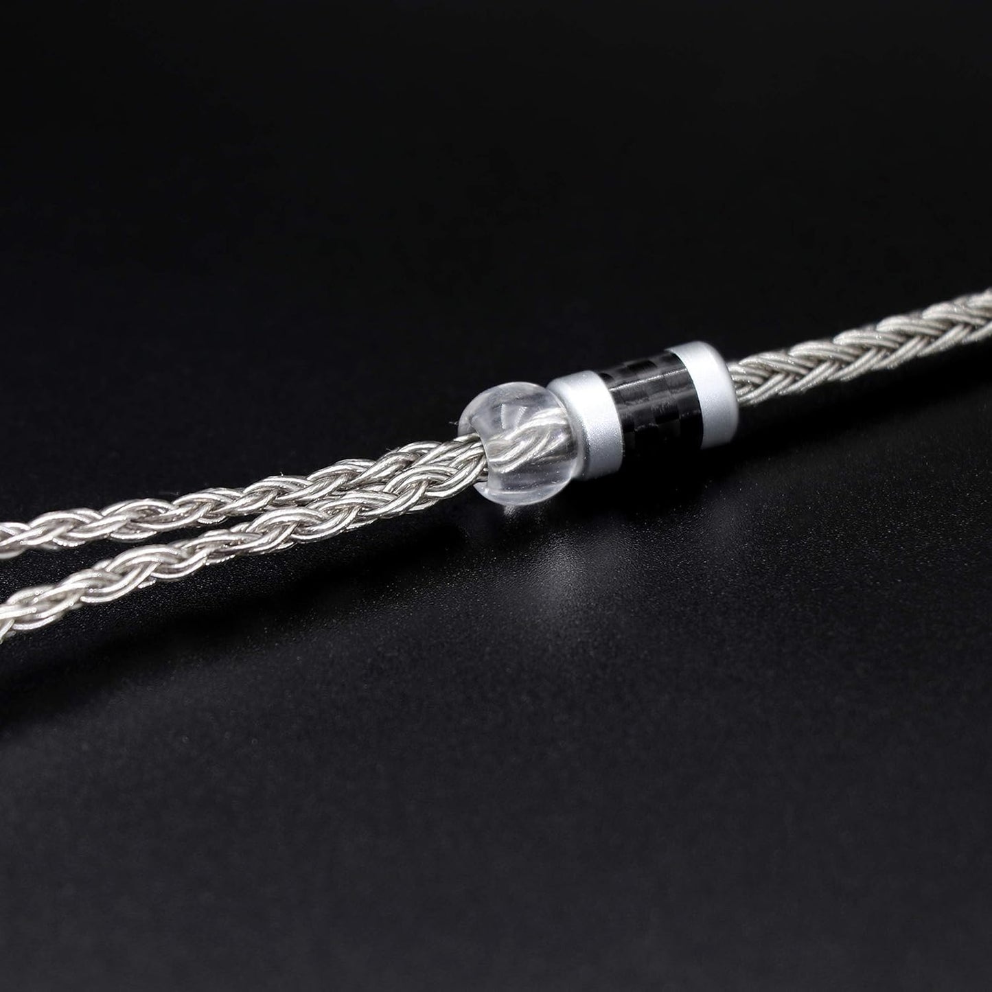 Tripowin Zonie 16 Core Silver Plated Cable SPC Earphone Cable for BL03 TRN V90 V80 AS10 ZS10 ZS6 ES4 ZST ZSR Iems (2Pin 0.78-3.5Mm, Grey)